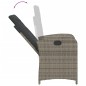 vidaXL 5-tlg. Garten-Essgruppe mit Kissen Grau Poly Rattan vidaXL 5-tlg. Garten-Essgruppe mit Kissen Grau Poly Rattan