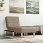 vidaXL Chaiselongue Capuccino-Braun Kunstleder vidaXL Chaiselongue Capuccino-Braun Kunstleder