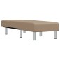 vidaXL Chaiselongue Capuccino-Braun Kunstleder vidaXL Chaiselongue Capuccino-Braun Kunstleder
