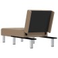 vidaXL Chaiselongue Capuccino-Braun Kunstleder vidaXL Chaiselongue Capuccino-Braun Kunstleder