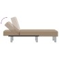vidaXL Chaiselongue Capuccino-Braun Kunstleder vidaXL Chaiselongue Capuccino-Braun Kunstleder
