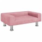 vidaXL Kindersofa Rosa 70x45x26,5 cm Samt vidaXL Kindersofa Rosa 70x45x26,5 cm Samt