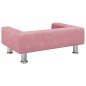 vidaXL Kindersofa Rosa 70x45x26,5 cm Samt vidaXL Kindersofa Rosa 70x45x26,5 cm Samt