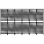 vidaXL Paravent 6-tlg. Schwarz Poly Rattan vidaXL Paravent 6-tlg. Schwarz Poly Rattan
