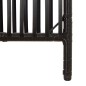 vidaXL Paravent 6-tlg. Schwarz Poly Rattan vidaXL Paravent 6-tlg. Schwarz Poly Rattan