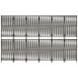 vidaXL Paravent 6-tlg. Grau Poly Rattan vidaXL Paravent 6-tlg. Grau Poly Rattan
