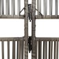 vidaXL Paravent 6-tlg. Grau Poly Rattan vidaXL Paravent 6-tlg. Grau Poly Rattan