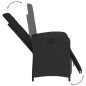 vidaXL 5-tlg. Garten-Essgruppe mit Kissen Schwarz Poly Rattan vidaXL 5-tlg. Garten-Essgruppe mit Kissen Schwarz Poly Rattan