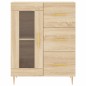 Highboard Sonoma-Eiche 69,5x34x180 cm Holzwerkstoff Highboard Sonoma-Eiche 69,5x34x180 cm Holzwerkstoff