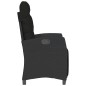 vidaXL Gartensessel mit Fußteil 2 Stk. Verstellbar Schwarz Poly Rattan vidaXL Gartensessel mit Fußteil 2 Stk. Verstellbar Schwarz Poly Rattan
