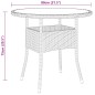 5-tlg. Garten-Essgruppe Poly Rattan Grau 5-tlg. Garten-Essgruppe Poly Rattan Grau