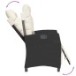 vidaXL 7-tlg. Garten-Essgruppe mit Kissen Schwarz Poly Rattan vidaXL 7-tlg. Garten-Essgruppe mit Kissen Schwarz Poly Rattan