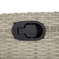 vidaXL 7-tlg. Garten-Essgruppe mit Kissen Hellgrau Poly Rattan vidaXL 7-tlg. Garten-Essgruppe mit Kissen Hellgrau Poly Rattan