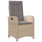 vidaXL 5-tlg. Garten-Essgruppe mit Kissen Beigemischung Poly Rattan vidaXL 5-tlg. Garten-Essgruppe mit Kissen Beigemischung Poly Rattan