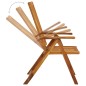 Klappbare Gartenstühle 6 Stk. mit Auflagen Massivholz Akazie Klappbare Gartenstühle 6 Stk. mit Auflagen Massivholz Akazie