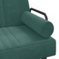 vidaXL Schlafsofa in L-Form Dunkelgrün 260x140x70 cm Samt vidaXL Schlafsofa in L-Form Dunkelgrün 260x140x70 cm Samt