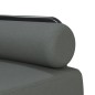 vidaXL Schlafsofa in L-Form Dunkelgrau 260x140x70 cm Stoff vidaXL Schlafsofa in L-Form Dunkelgrau 260x140x70 cm Stoff