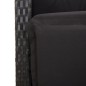 vidaXL 7-tlg. Garten-Essgruppe mit Kissen Schwarz Poly Rattan vidaXL 7-tlg. Garten-Essgruppe mit Kissen Schwarz Poly Rattan