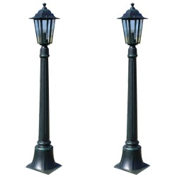 vidaXL Preston Gartenleuchten 2 Stk. 105 cm  