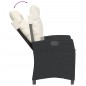 vidaXL 7-tlg. Garten-Essgruppe mit Kissen Schwarz Poly Rattan vidaXL 7-tlg. Garten-Essgruppe mit Kissen Schwarz Poly Rattan