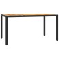 vidaXL 7-tlg. Garten-Essgruppe mit Kissen Schwarz Poly Rattan vidaXL 7-tlg. Garten-Essgruppe mit Kissen Schwarz Poly Rattan