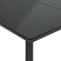 vidaXL 5-tlg. Garten-Essgruppe mit Kissen Schwarz Poly Rattan vidaXL 5-tlg. Garten-Essgruppe mit Kissen Schwarz Poly Rattan