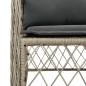 vidaXL 7-tlg. Garten-Essgruppe mit Kissen Hellgrau Poly Rattan vidaXL 7-tlg. Garten-Essgruppe mit Kissen Hellgrau Poly Rattan