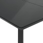 vidaXL 7-tlg. Garten-Essgruppe mit Kissen Schwarz Poly Rattan vidaXL 7-tlg. Garten-Essgruppe mit Kissen Schwarz Poly Rattan