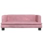 vidaXL Kindersofa Rosa 80x45x30 cm Samt vidaXL Kindersofa Rosa 80x45x30 cm Samt