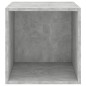 vidaXL Wandschränke 2 Stk. Betongrau 37x37x37 cm Holzwerkstoff vidaXL Wandschränke 2 Stk. Betongrau 37x37x37 cm Holzwerkstoff