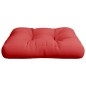 vidaXL Palettenkissen Rot 50x50x12 cm Stoff vidaXL Palettenkissen Rot 50x50x12 cm Stoff