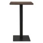 vidaXL Bistrotisch Dunkle Esche 70x70x107 cm vidaXL Bistrotisch Dunkle Esche 70x70x107 cm