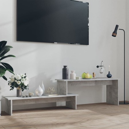 vidaXL TV-Schrank Betongrau 180x30x43 cm Holzwerkstoff