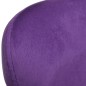 vidaXL Drehsessel in Ei-Form mit Kissen Klein Lila Samt vidaXL Drehsessel in Ei-Form mit Kissen Klein Lila Samt