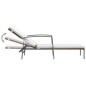 vidaXL Sonnenliegen 2 Stk. mit Tisch Poly Rattan Braun vidaXL Sonnenliegen 2 Stk. mit Tisch Poly Rattan Braun