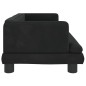 vidaXL Kindersofa Schwarz 80x45x30 cm Samt vidaXL Kindersofa Schwarz 80x45x30 cm Samt