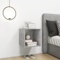 vidaXL Wandschrank Betongrau 37x37x37 cm Holzwerkstoff vidaXL Wandschrank Betongrau 37x37x37 cm Holzwerkstoff