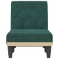 vidaXL Chaiselongue Dunkelgrün Samt vidaXL Chaiselongue Dunkelgrün Samt