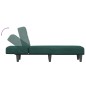 vidaXL Chaiselongue Dunkelgrün Samt vidaXL Chaiselongue Dunkelgrün Samt