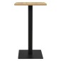 vidaXL Bistrotisch Eichefarben 60x60x107 cm vidaXL Bistrotisch Eichefarben 60x60x107 cm