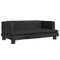 vidaXL Hundebett Schwarz 80x45x30 cm Samt vidaXL Hundebett Schwarz 80x45x30 cm Samt