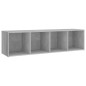 vidaXL TV-Schrank Betongrau 142,5x35x36,5 cm Holzwerkstoff vidaXL TV-Schrank Betongrau 142,5x35x36,5 cm Holzwerkstoff
