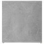 vidaXL TV-Schrank Betongrau 142,5x35x36,5 cm Holzwerkstoff vidaXL TV-Schrank Betongrau 142,5x35x36,5 cm Holzwerkstoff