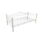 vidaXL Tagesbett-Rahmen Weiß Metall 90×200 cm vidaXL Tagesbett-Rahmen Weiß Metall 90×200 cm