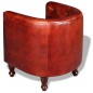 vidaXL Clubsessel Braun Echtleder vidaXL Clubsessel Braun Echtleder