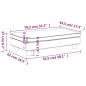 vidaXL Kindersofa mit Hocker Rosa 100x50x30 cm Samt vidaXL Kindersofa mit Hocker Rosa 100x50x30 cm Samt