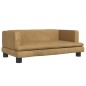 vidaXL Kindersofa Braun 80x45x30 cm Samt vidaXL Kindersofa Braun 80x45x30 cm Samt
