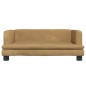 vidaXL Kindersofa Braun 80x45x30 cm Samt vidaXL Kindersofa Braun 80x45x30 cm Samt