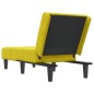 vidaXL Chaiselongue Gelb Samt vidaXL Chaiselongue Gelb Samt