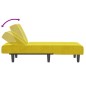 vidaXL Chaiselongue Gelb Samt vidaXL Chaiselongue Gelb Samt